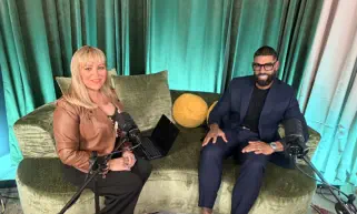 two person sitting